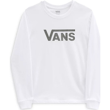 Abbigliamento Bambina T-shirt & Polo Vans VN0A5I96WHT Bianco