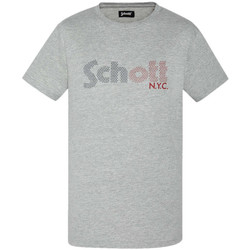 Abbigliamento Uomo T-shirt maniche corte Schott TSSTAR22 Grigio