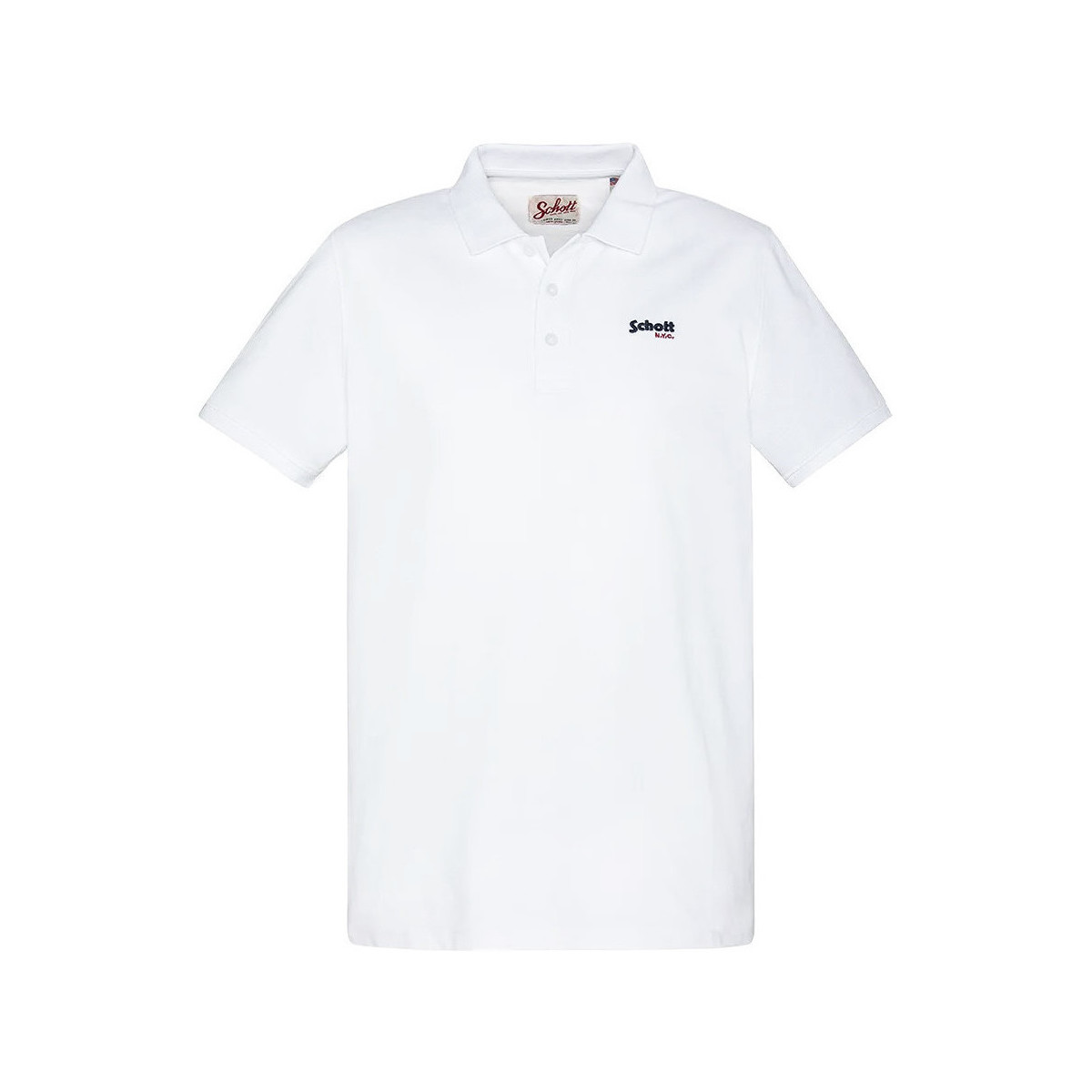 Abbigliamento Uomo T-shirt & Polo Schott SC0022 Bianco