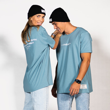 Abbigliamento T-shirt maniche corte THEAD. NEW YORK T-SHIRT Blu