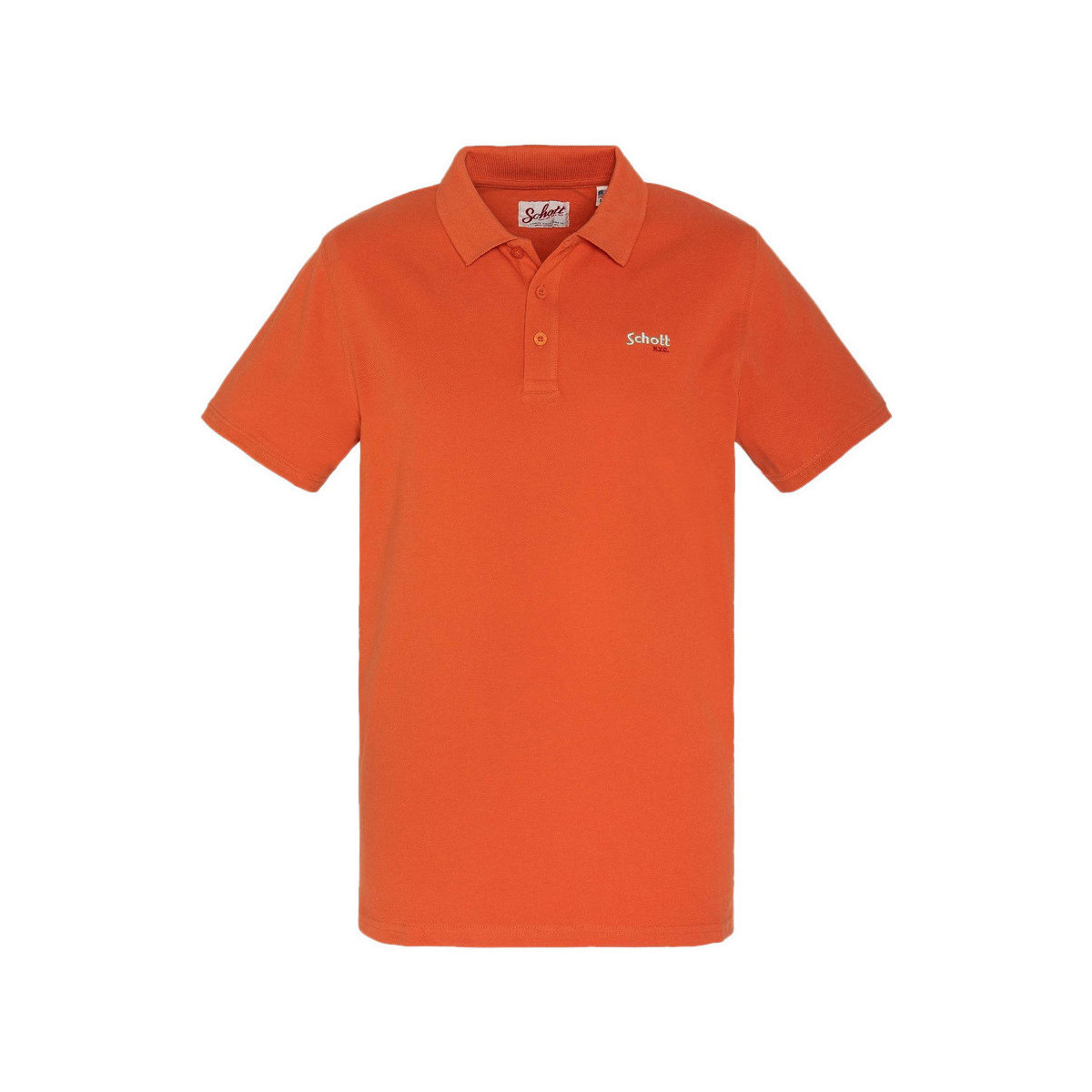 Abbigliamento Uomo T-shirt & Polo Schott SC0022 Arancio