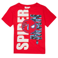 Abbigliamento Bambino T-shirt maniche corte TEAM HEROES  T-SHIRT SPIDERMAN Rosso