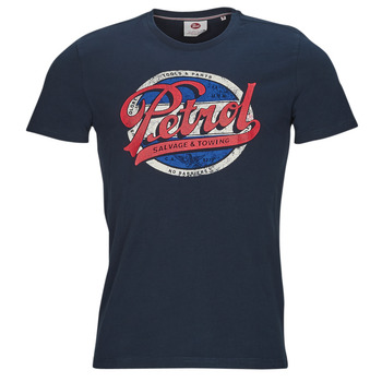 Abbigliamento Uomo T-shirt maniche corte Petrol Industries T-Shirt SS Classic Print Marine