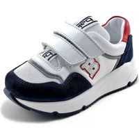 Scarpe Bambino Sneakers Balducci FALC1051 Bianco-Bianco/Blu