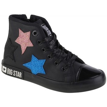 Scarpe Unisex bambino Sneakers alte Big Star II374028 Nero