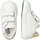 Scarpe Unisex bambino Derby Naturino Sneakers in pelle vegetale e cotone organico ANNIE HYBRID VL biancoplatino