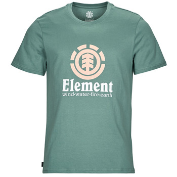 Abbigliamento Uomo T-shirt maniche corte Element VERTICAL SS Blu
