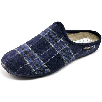 Scarpe Uomo Pantofole Walksan By Susimoda 511098 Blu-Blu scozzese