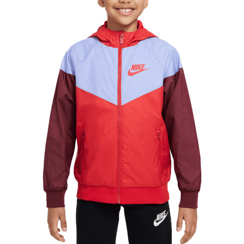 Abbigliamento Bambino Giacche Nike Windrunner Rosso