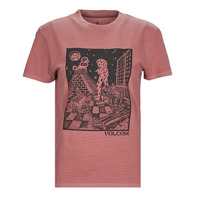Abbigliamento Donna T-shirt maniche corte Volcom VOLCHEDELIC TEE Rosa