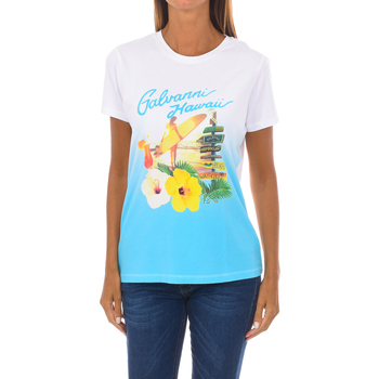 Abbigliamento Donna T-shirt maniche corte Galvanni GLVSW1127601-WHITE Bianco