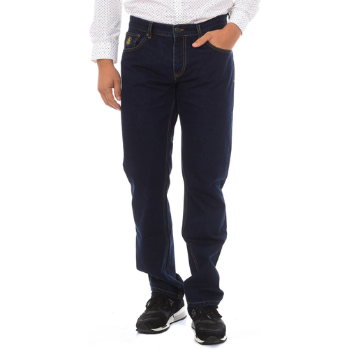 Abbigliamento Uomo Pantaloni Galvanni GLVWM1677621-DENIM Blu