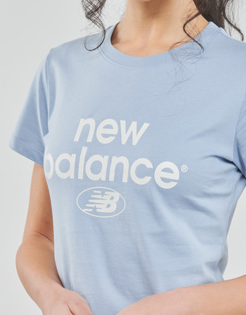 New Balance Essentials Graphic Athletic Fit Short Sleeve Blu
