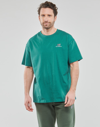 New Balance Uni-ssentials Cotton T-Shirt Verde