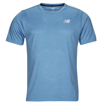 Abbigliamento Uomo T-shirt maniche corte New Balance Impact Run Short Sleeve Blu