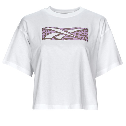 Abbigliamento Donna T-shirt maniche corte Reebok Classic Graphic Tee -Modern Safari Bianco