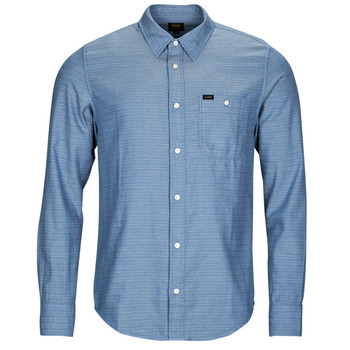 Abbigliamento Uomo Camicie maniche lunghe Lee LEESURE SHIRT Blu