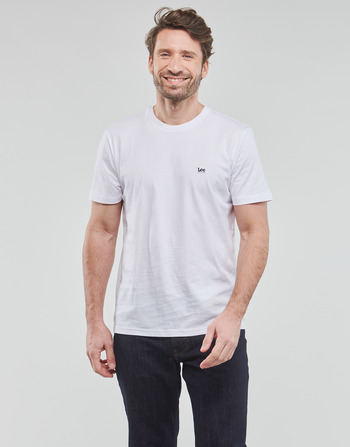 Abbigliamento Uomo T-shirt maniche corte Lee SS PATCH LOGO TEE Bianco