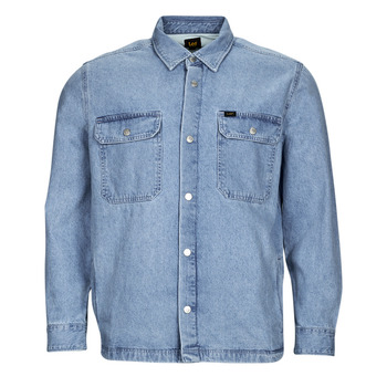 Abbigliamento Uomo Giacche in jeans Lee WORKWEAR OVERSHIRT Blu