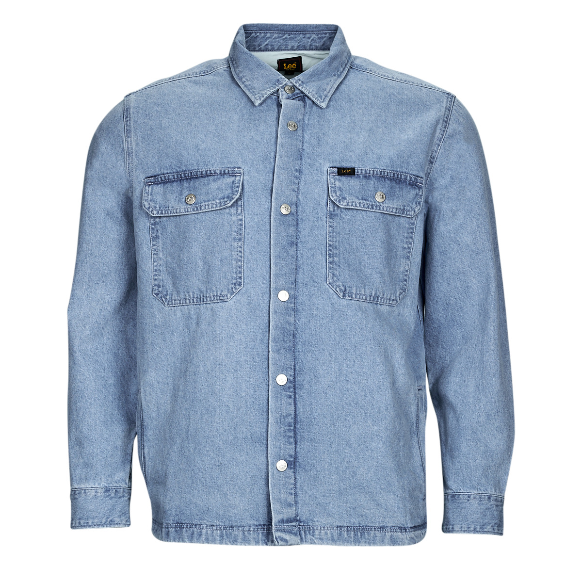 Abbigliamento Uomo Giacche in jeans Lee WORKWEAR OVERSHIRT Blu