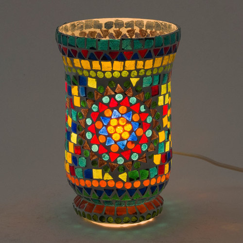 Casa Lampade da tavolo Signes Grimalt Desktop Lampada Marocchina Multicolore