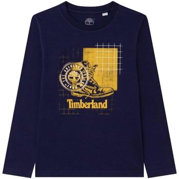 Abbigliamento Bambino T-shirt maniche corte Timberland  Blu