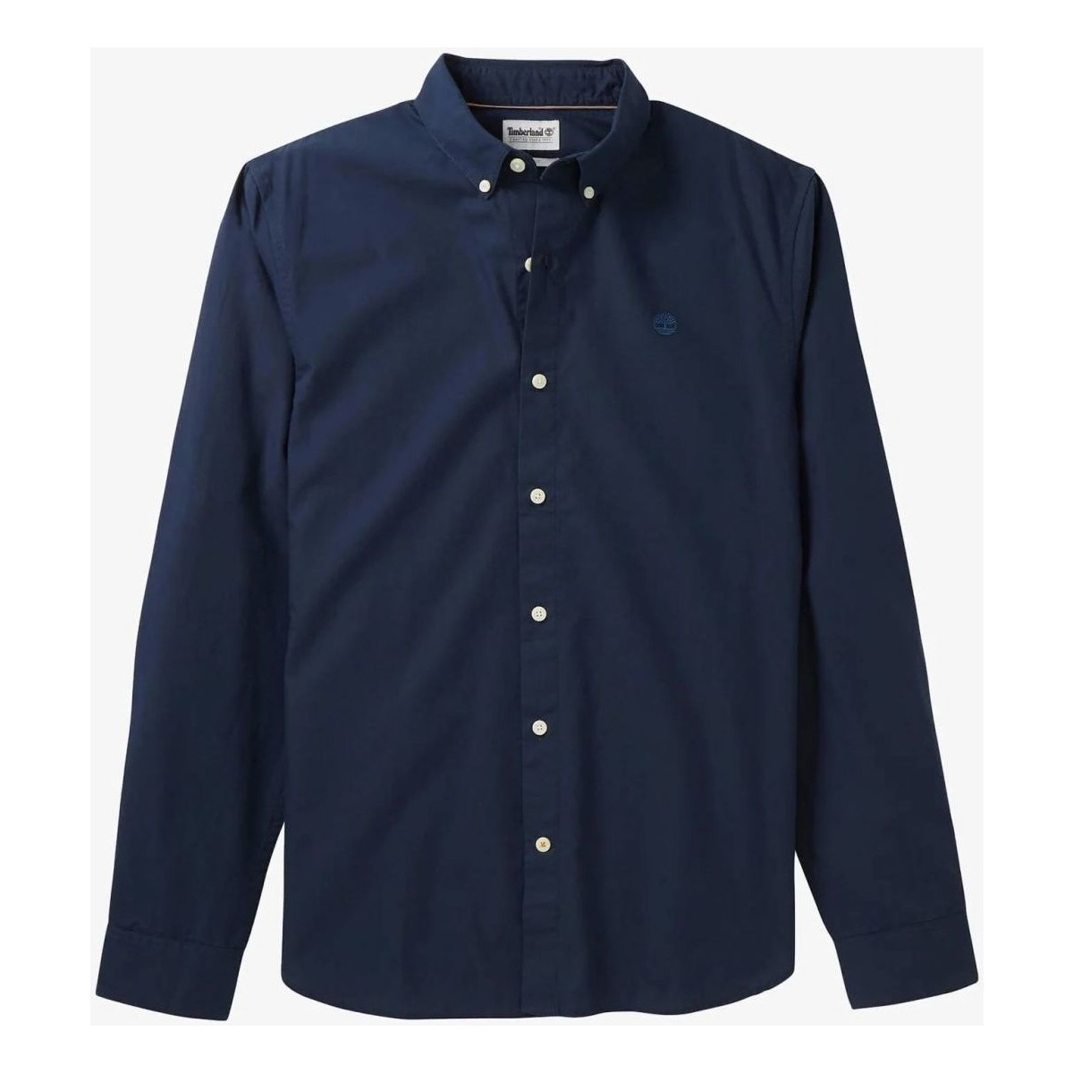 Abbigliamento Uomo Camicie maniche lunghe Timberland TB0A21X4 - LS ELVATD OXFORD-Z161 DARK SAPPHIRE Blu