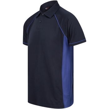 Abbigliamento T-shirts a maniche lunghe Finden & Hales Piped Blu