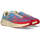 Scarpe Donna Sneakers basse Fessura sneaker RUNFLEX01 beige rosso blu Rosa