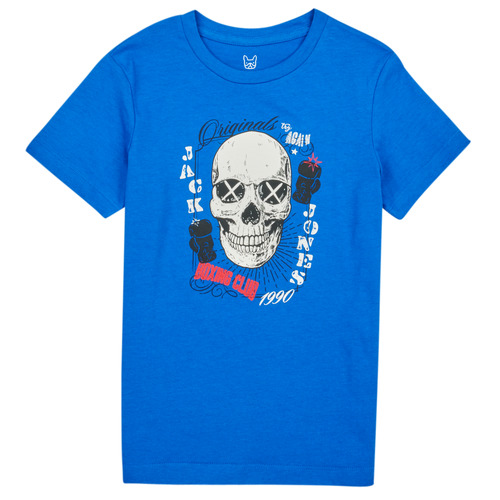 Abbigliamento Bambino T-shirt maniche corte Jack & Jones JORROXBURY TEE SS CREW NECK Blu