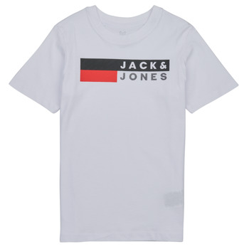 Abbigliamento Bambino T-shirt maniche corte Jack & Jones JJECORP LOGO TEE Bianco