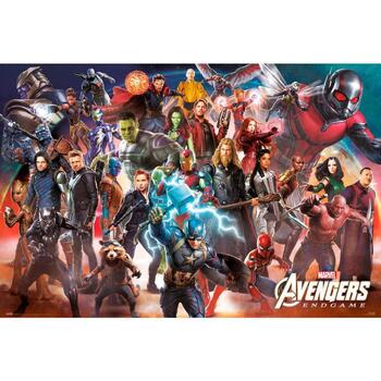 Casa Poster Avengers Endgame TA9309 Multicolore