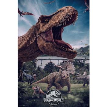 Casa Poster Jurassic World TA9310 Verde