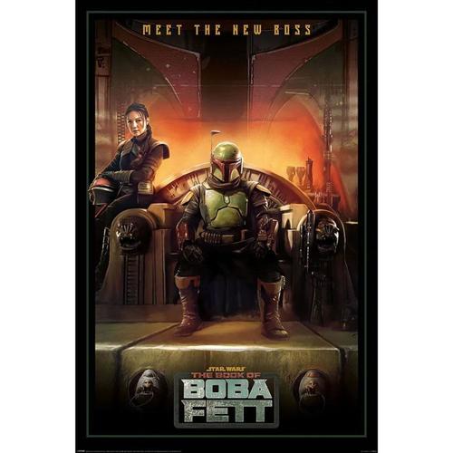 Casa Poster Star Wars: The Book Of Boba Fett TA9313 Nero