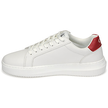 Calvin Klein Jeans CHUNKY CUPSOLE MONOLOGO Bianco / Rosso