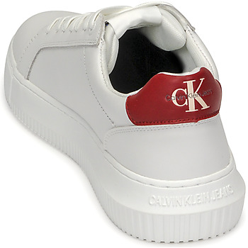 Calvin Klein Jeans CHUNKY CUPSOLE MONOLOGO Bianco / Rosso
