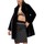 Abbigliamento Donna Giacche Blugirl Cappotto In Faux Fur Nero