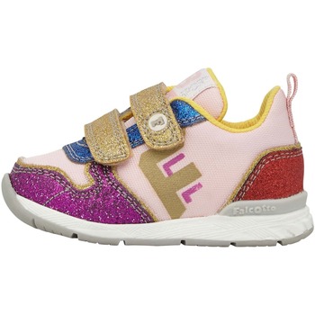 Scarpe Bambina Sneakers basse Falcotto Sneakers in tessuto con dettaglio glitter multicolore