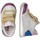Scarpe Bambina Sneakers alte Falcotto Sneakers sportive in tessuto tecnico e pelle NEW FERDI VL. Argento
