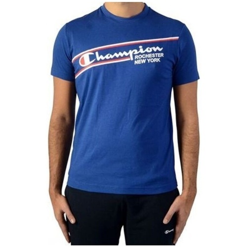 Abbigliamento Uomo T-shirts a maniche lunghe Champion Rochester New York Blu