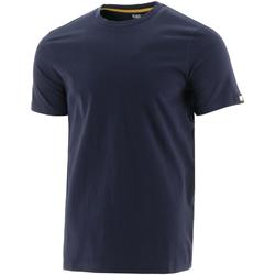 Abbigliamento Uomo T-shirt maniche corte Caterpillar Essentials Blu