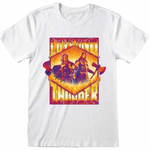 Abbigliamento T-shirts a maniche lunghe Thor: Love And Thunder HE871 Arancio