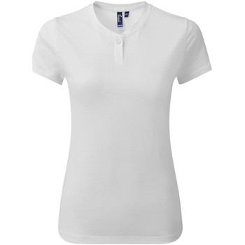 Abbigliamento Donna T-shirts a maniche lunghe Premier PR319 Bianco