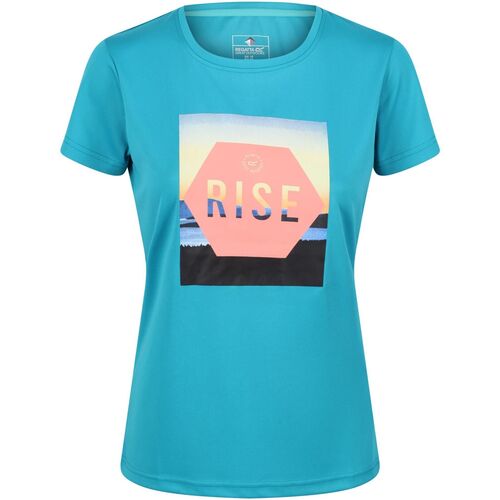 Abbigliamento Donna T-shirts a maniche lunghe Regatta Fingal VI Blu