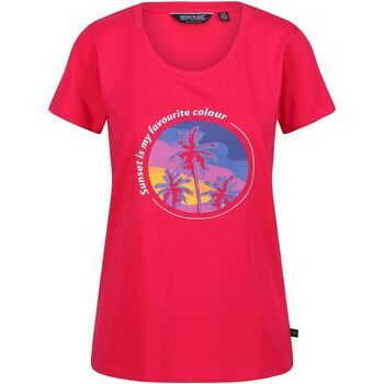 Abbigliamento Donna T-shirts a maniche lunghe Regatta Filandra VI Rosso