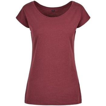 Abbigliamento Donna T-shirts a maniche lunghe Build Your Brand BB013 Viola