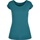 Abbigliamento Donna T-shirts a maniche lunghe Build Your Brand BB013 Blu