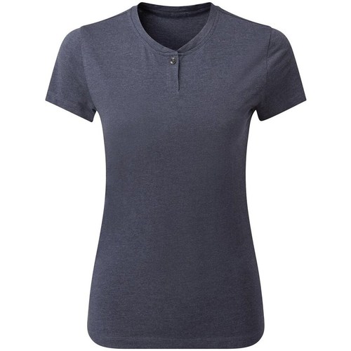 Abbigliamento Donna T-shirts a maniche lunghe Premier Comis Blu
