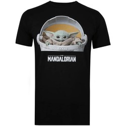 Abbigliamento Uomo T-shirts a maniche lunghe Star Wars: The Mandalorian TV1020 Nero
