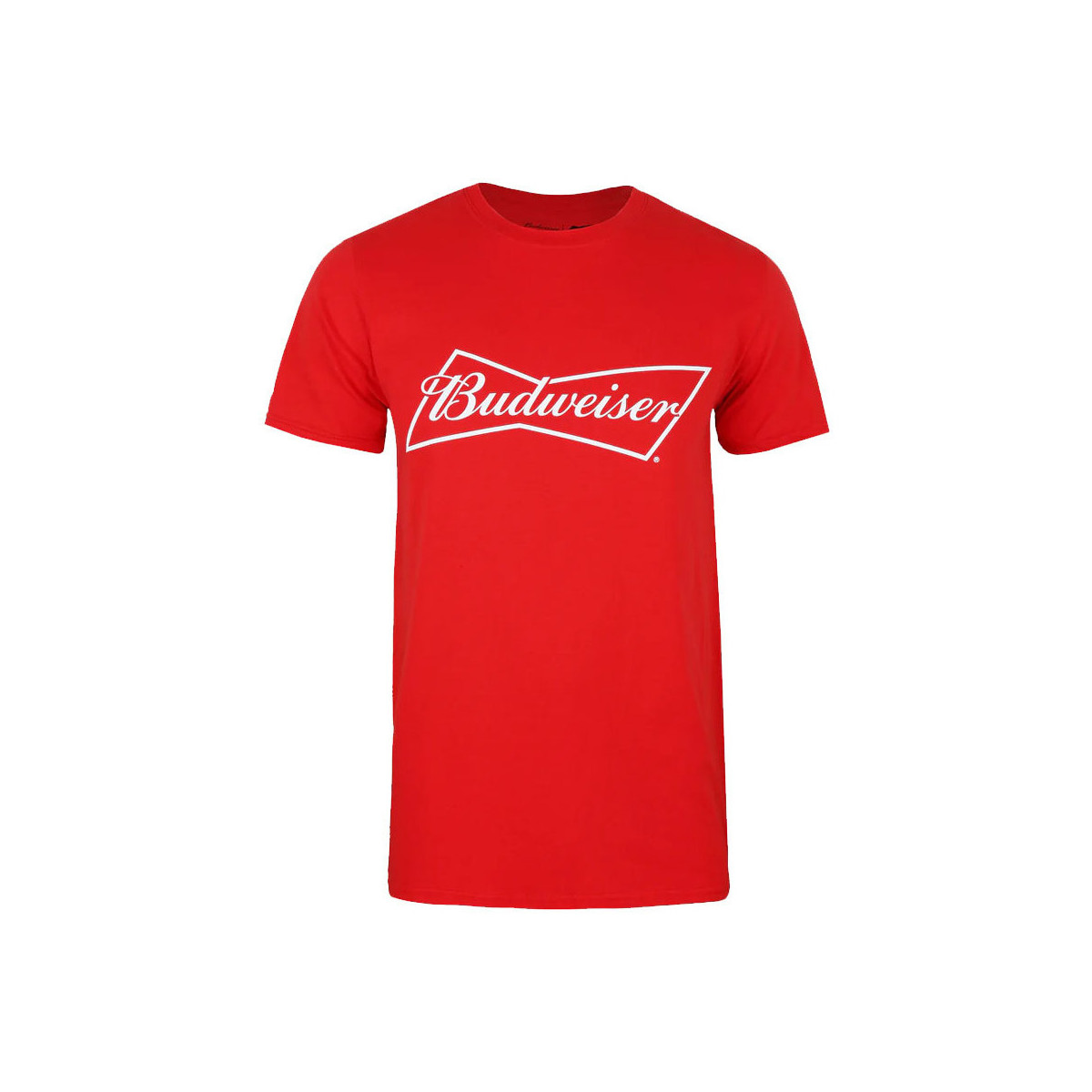 Abbigliamento Uomo T-shirts a maniche lunghe Budweiser TV1040 Rosso